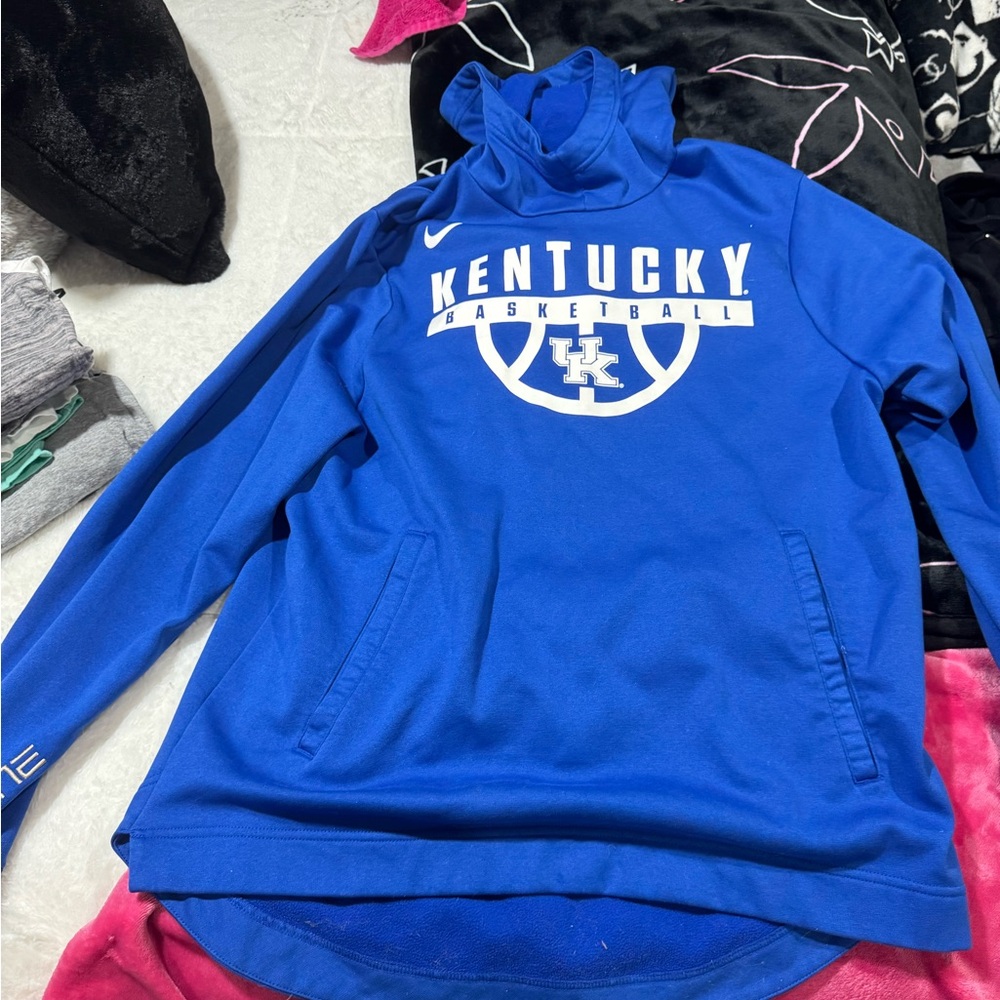Nike Kentucky Basketball Blue Pullover